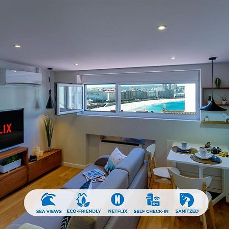 Orzan Beach 1 By Thebluewaveapartments Com A Coruña Buitenkant foto